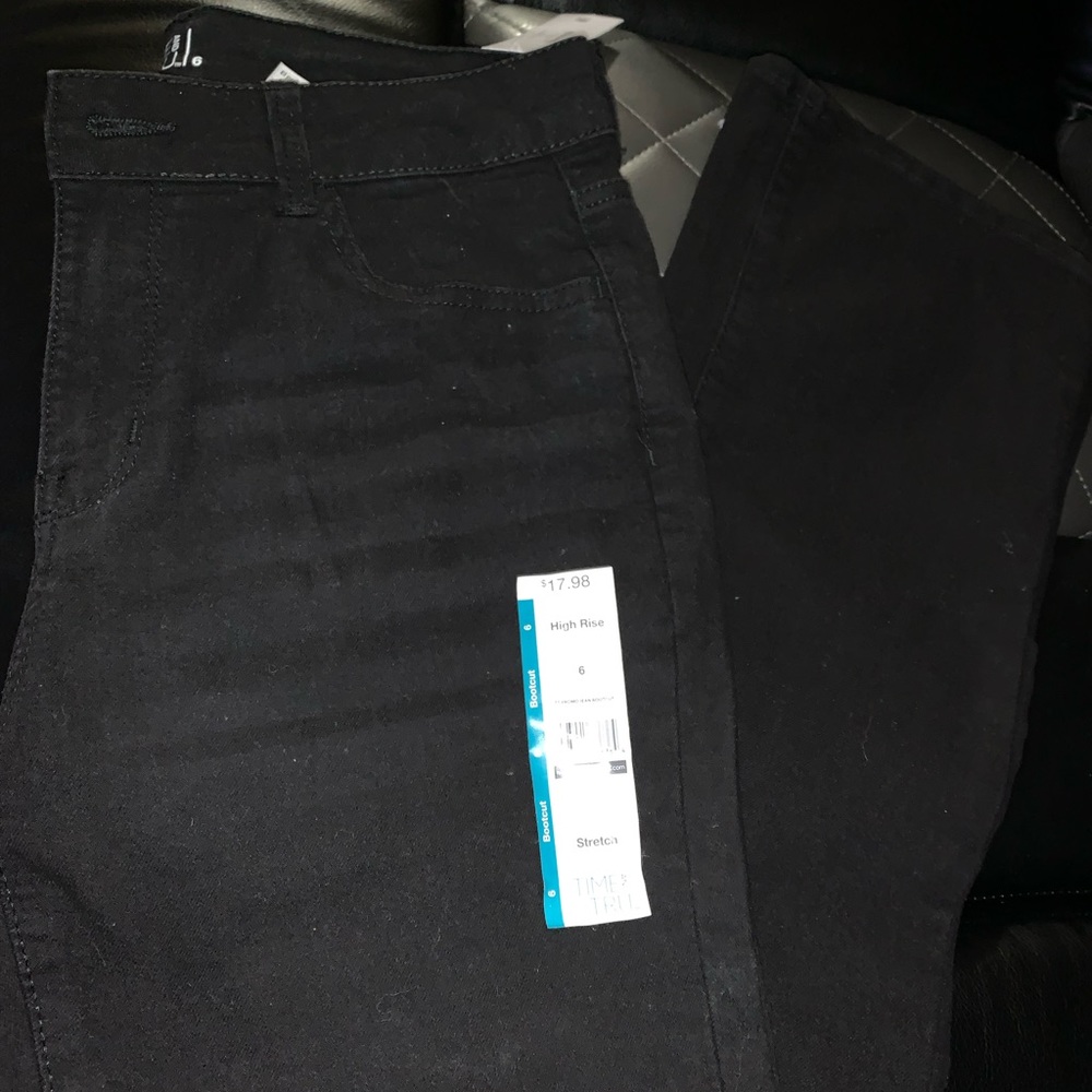 Ladies Black Jeans